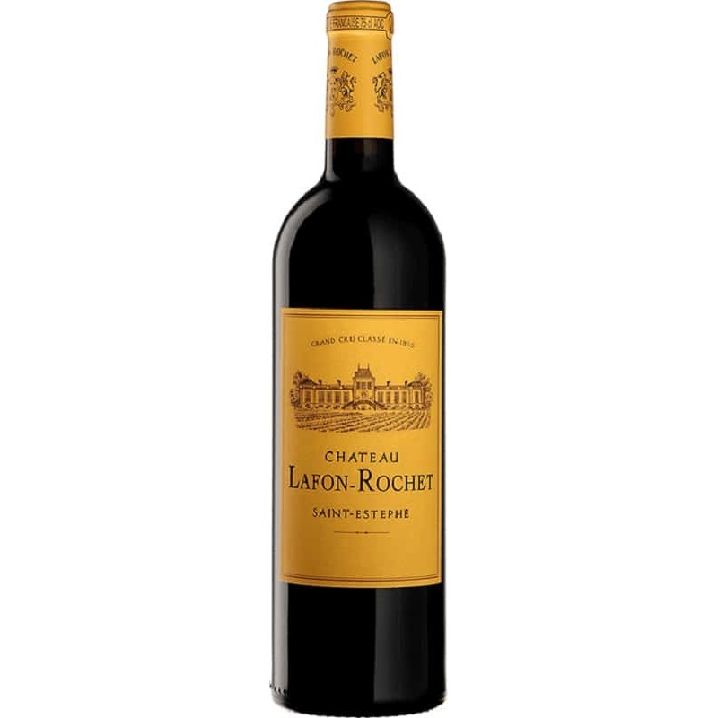 CHÂTEAU "LAFON-ROCHET" 4ÈME CRU CLASSÉ 2023 SAINT-ESTEPHE ROUGE 75 CL CRD - CAISSE BOIS DE 6 BT - French Wine 75cl